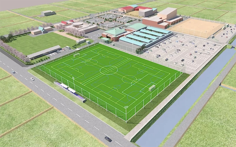 みやき町多目的人工芝グラウンド及び調整池整備事業